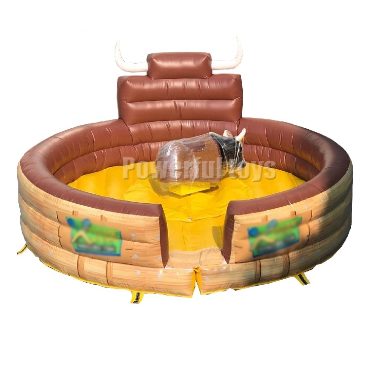 Hot sale inflatable mechanical bull, inflatable rodeo bull for sale