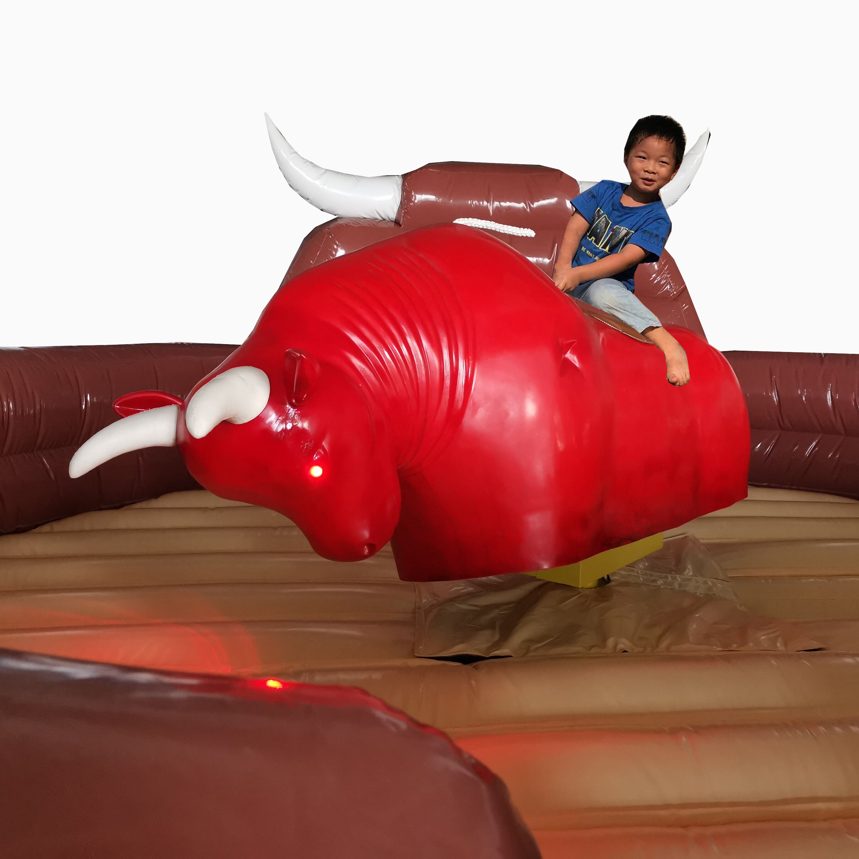 Factory price Inflatable rodeo bull riding machine for sales