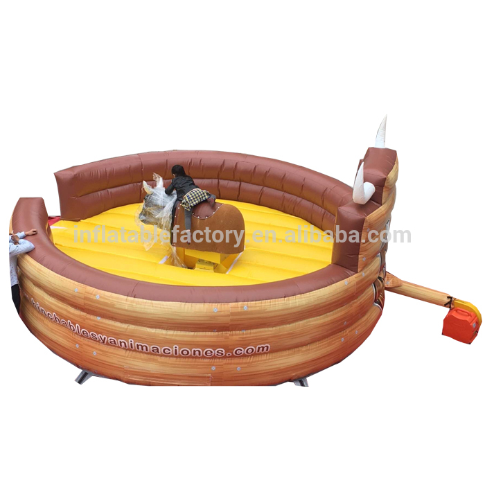 Customize inflatable mechanical bull for sale, bull riding machine