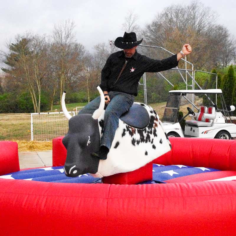 Inflatable Mechanical Bull motor rides for rental
