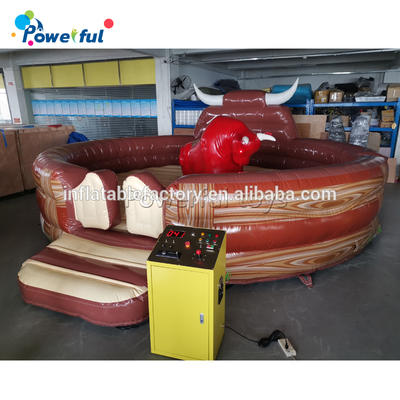 sports inflatable rodeo bull riding machine for sale