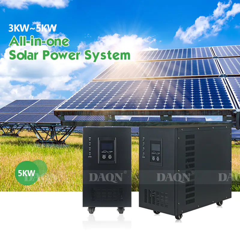 High Frequency Solar Inverter Pure wave Sine Wave 3kw 5kw Solar power System for Home Use