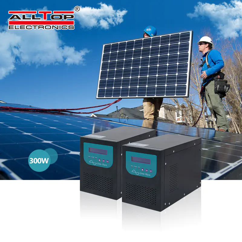 High Quality Off Grid 2KW Solar Power Inverter 3 Phase 2KVA Solar System With Solar Panel