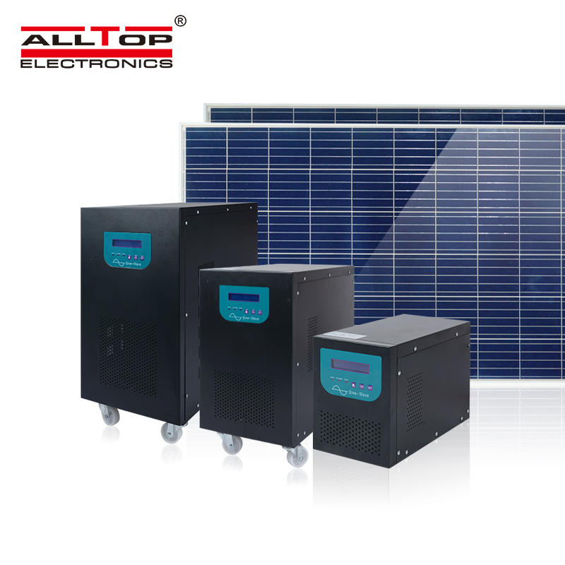 High Quality Off Grid 2KW Solar Power Inverter 3 Phase 2KVA Solar System With Solar Panel