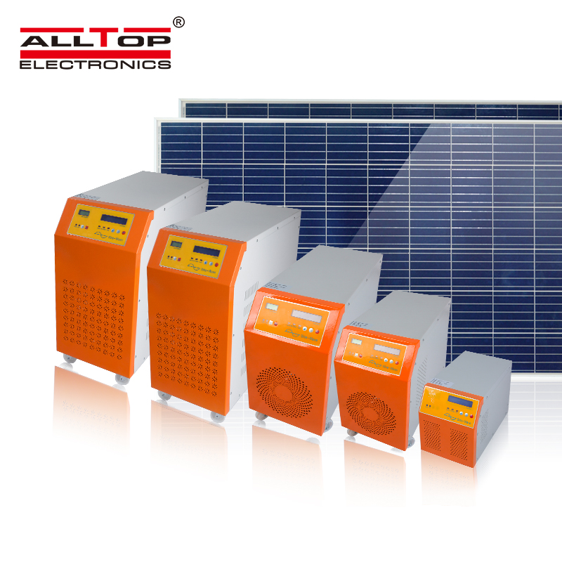 Solar Kit Complete With Battery 10KW 220v Solar Panel 300W Hybrid Inverter  5KW 48v DC MPPT Controller 80A Home System Off Grid - AliExpress