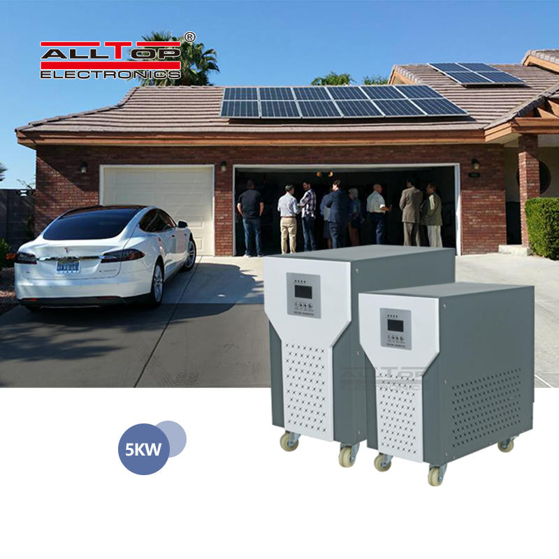 ALLTOP High Frequency Pure wave Solar Panel Solar Inverter for Home Use