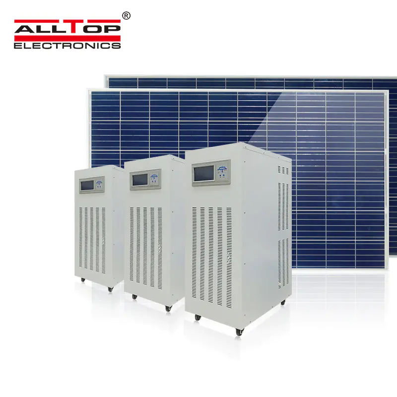 High quality dc ac 3 phase 10kw inverter with mppt solar charger controller off grid solar inverter system