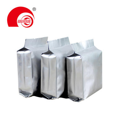 Quad Seal Aluminum Foil Food Grade Side Gusset Whey Mass Protein Packaging Pouches With Custom Design
