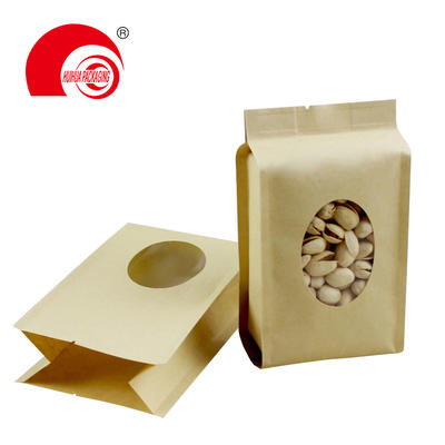 Plastic packaging bags side gusset pouch with stick for packing Wet tissue