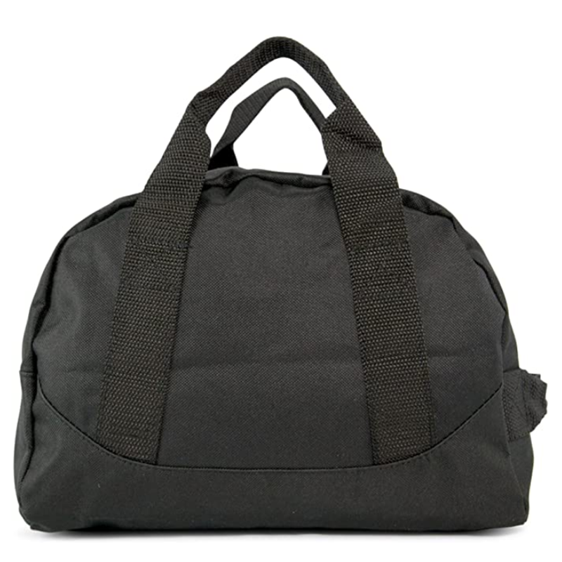 Black Color Convenient Two Tone Duffle Bag