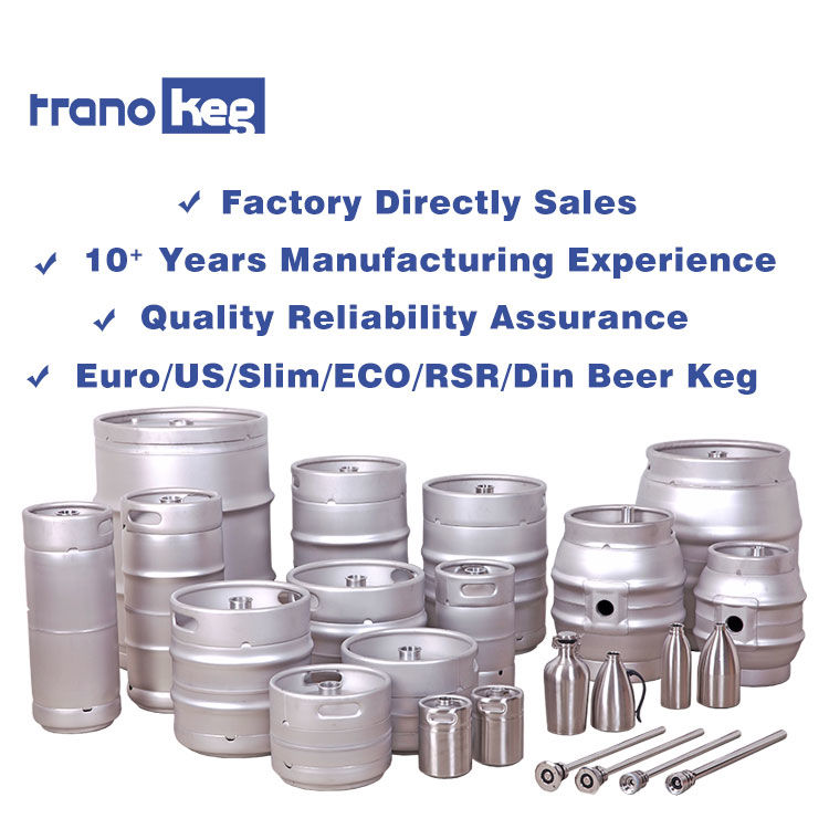 product-Durable Food Grade Stackable European Standard Stainless Steel Beer Kegs 50L-Trano-img-1