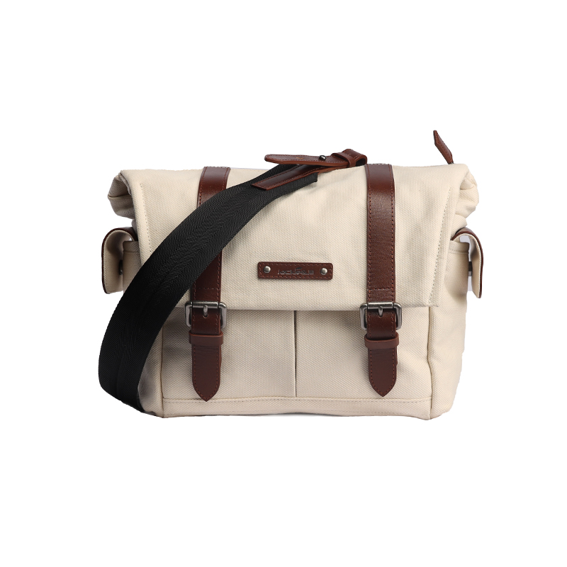 Men Business Messenger Bags For Men Shoulder Bag Canvas Crossbody Pack Retro Casual Office Travel Bag