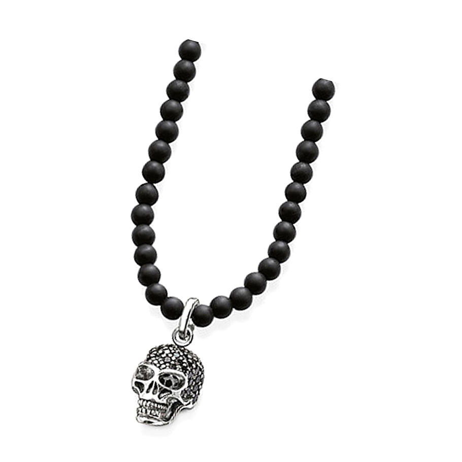 product-Dignified shiny skull carved 925 sterling silver men chain-BEYALY-img-3