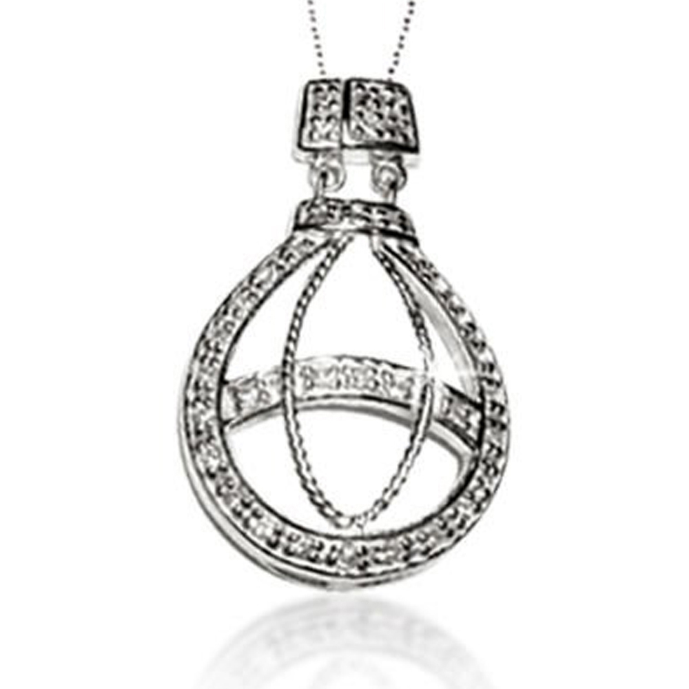 Avant-garde design sterling silver islamic prayer beads necklace