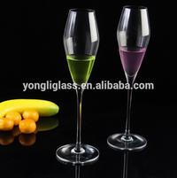 Wholesale champagne glass ,tulip-shaped champagne glass