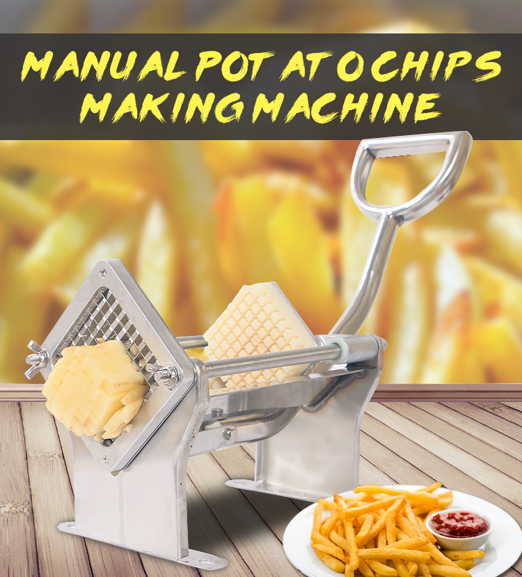 Commercial electric potato chips slicing machine fruit cutting machine  manual vegetable slicer