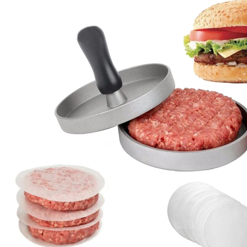 Metal Manual Burger DIY Sandwich Manual Pressing Meat Pie MoldPress Meat PieMold