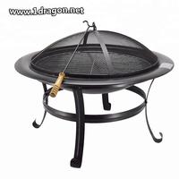 26" Cast Iron Fire Pit/Fire pan,BBQ barbecue oven