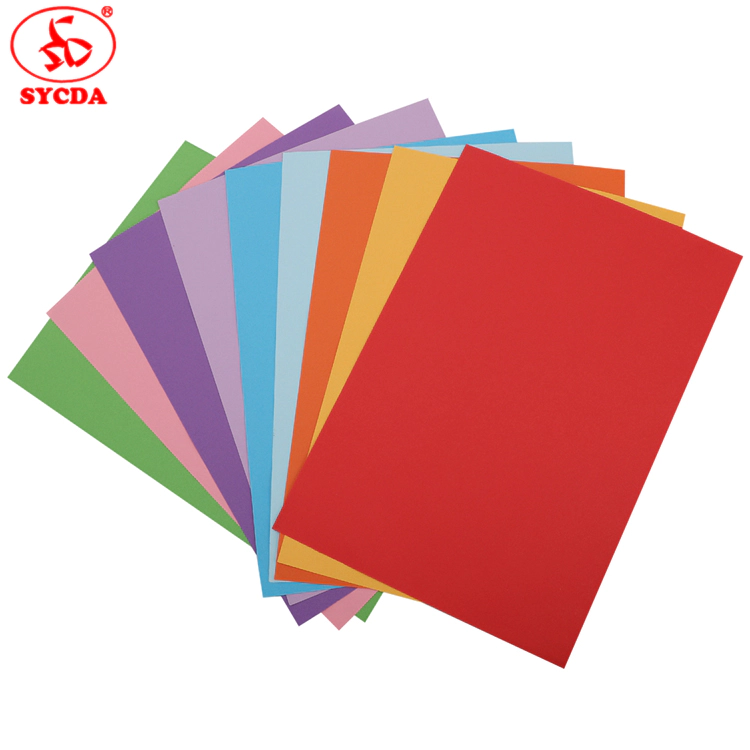 2018 High Quality Muiti-Color Woodfree A4 Copy Paper Printing Coloful Offset Paper 70gsm OEM