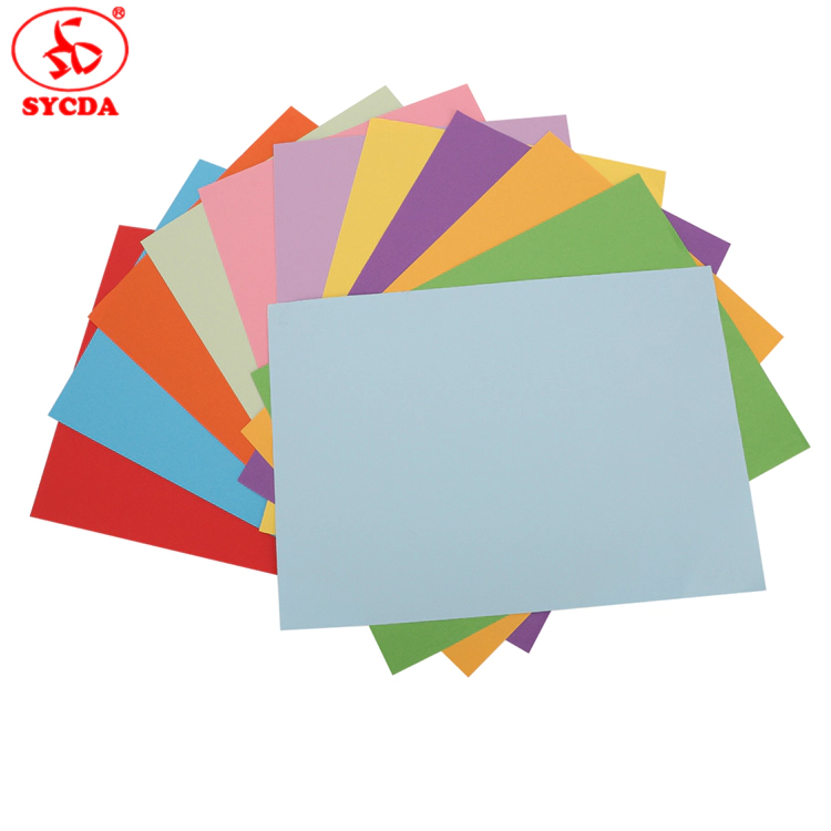 Cheap Factory Price Woodfree Color Paper Printing Coloful Offset Paper Wholesale Online