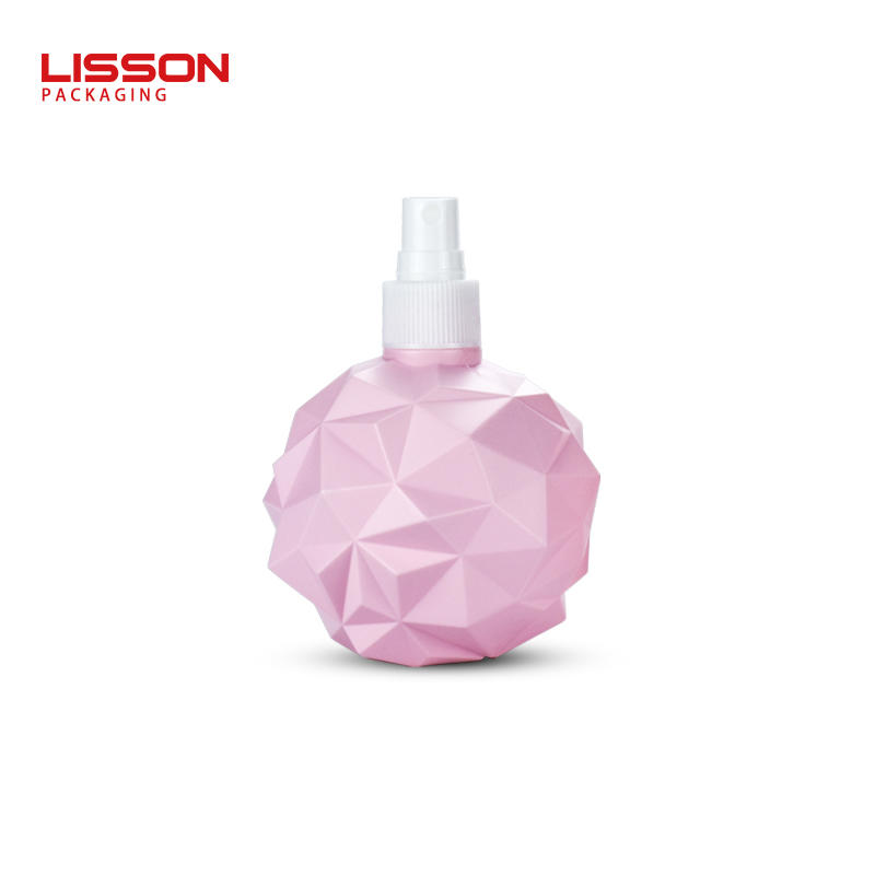 250mll special design empty custom perfume plastic spray pump bottle packaging