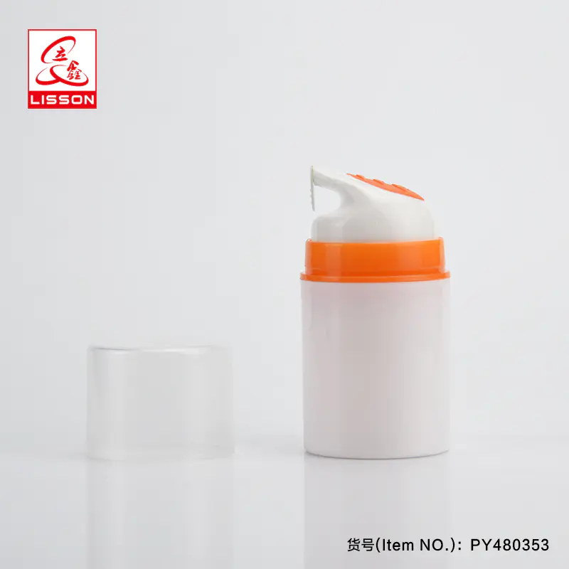 Multiple Specification 30g 60g 100g Plastic Pump Bottle Packaging Lotion Or Body Cream