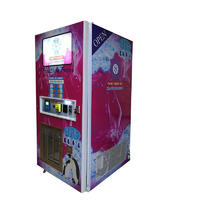 Waterproof all-steel cabinest automatic ice vending machine
