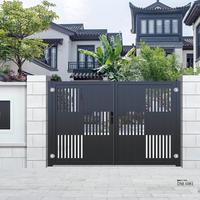 High-quality driveway garden villa gate aluminum alloy door electric gate