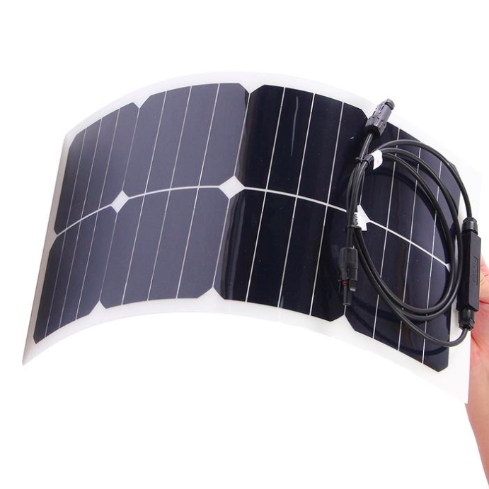 Wide Compatibility flex solar 75w bendable solar panels 18vFlexible solar panel