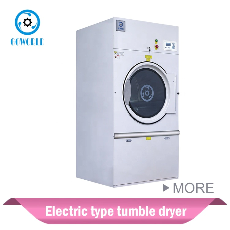Electric heating tumble dryer for clothes,linens,commercial laundry equipment