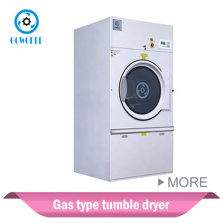 25KG gas heating hotel type industrial drying machine-GOWORLD