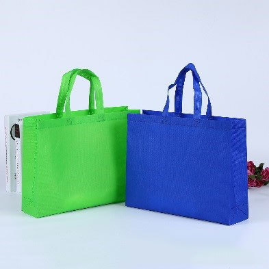 Branded Low Cost Non Woven Bags 100%PP Spunbond Nonwoven shopping bags with printed