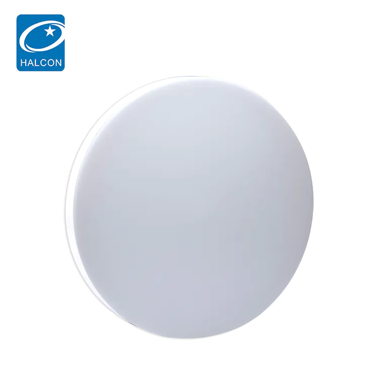 Ultra Thin Residential Lighting Round Acrylic Milky Panel Led Ceiling Light