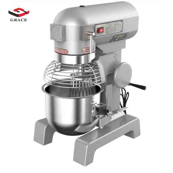 Grace 20L 3 Multi-function Commercial Dough Mixer Bakery Food Cake Mixing Machine with 3 Stirrers