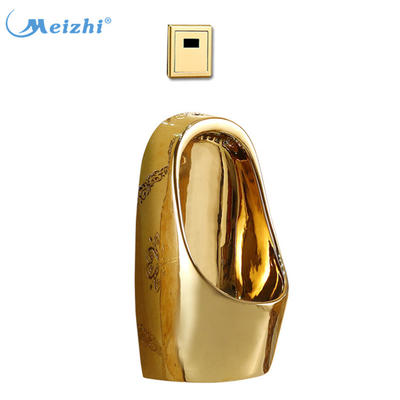 Chinese manufacturers ceramic wall hung gold urinals for male
