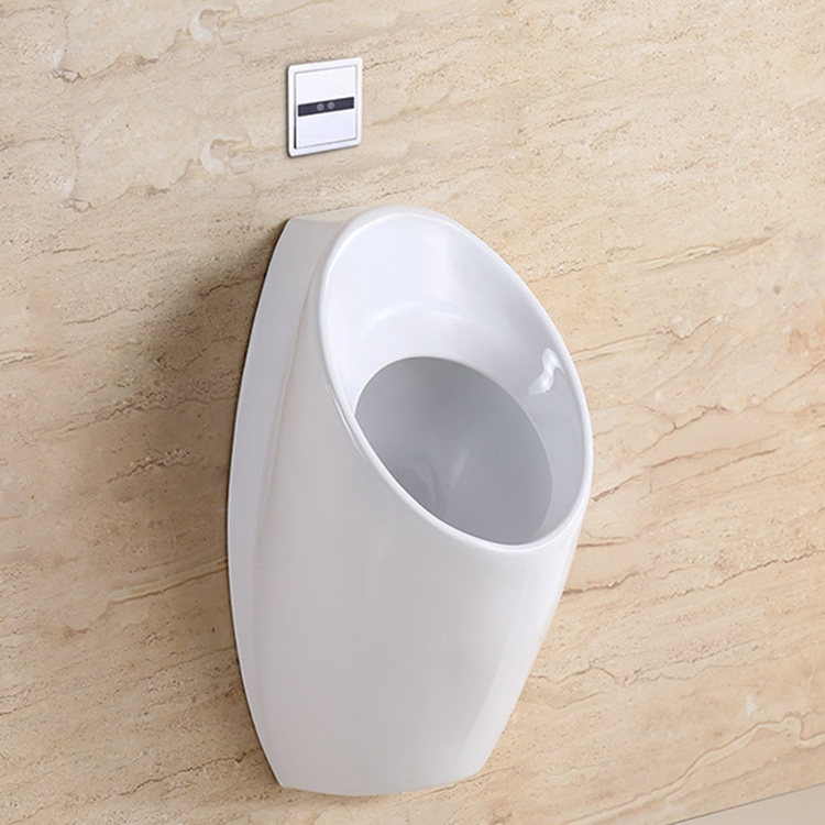 Bathroom ceramic product urinal installation