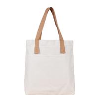 Promotional canvas shopping bag environmental shopping handbag tote bag
