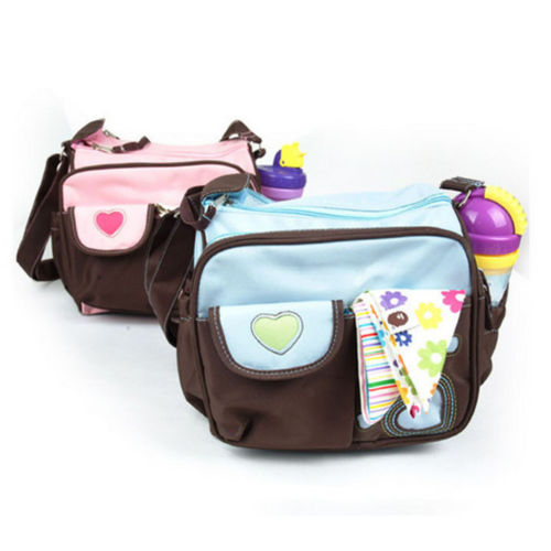 Popular Custom Fashion Softtextile Baby Diaper Bag, Mummy tote handbag