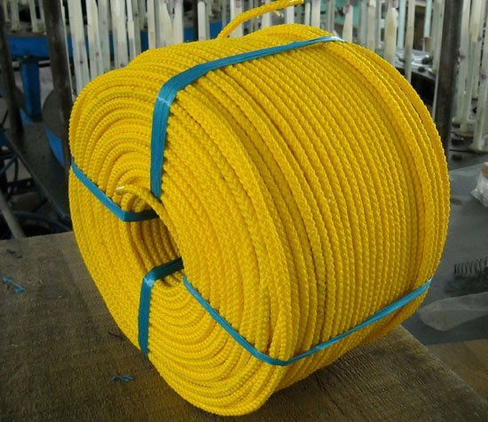 marine polyester hdpe rope for ship and boat mooring plastic MFP pp rope