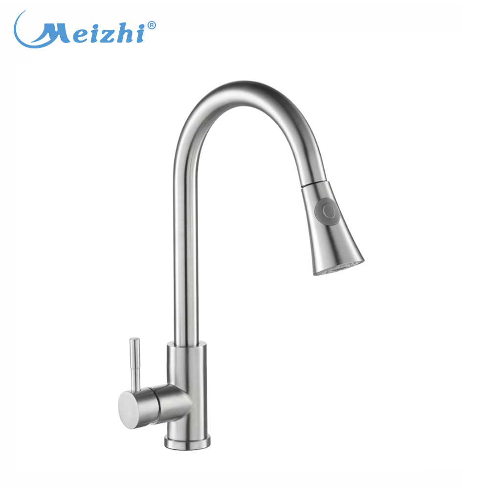 Sanitary ware bathroom faucet parts pull out faucet for kitchen sink