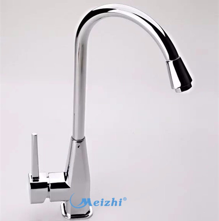360 Deck mounted brass kitchen faucet for sale