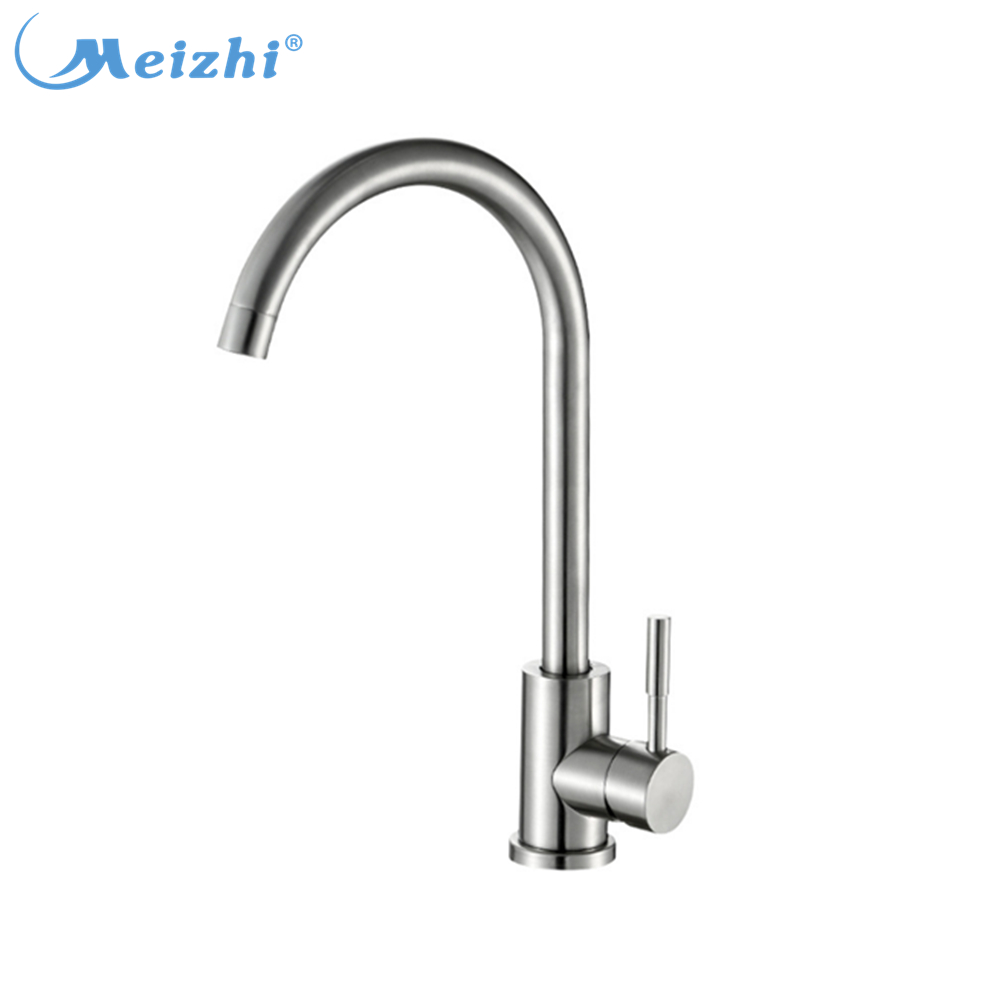 304 Stainless steel standard sink kitchen faucet