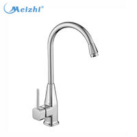 Commercial brass faucet for kitchen sink