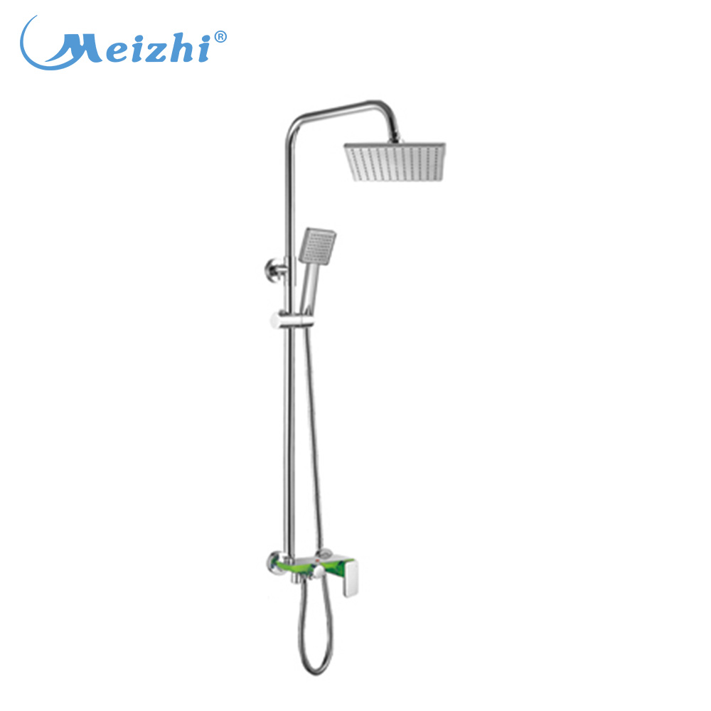 China bath shower mixer and shower faucet set,wall mounted mixer shower head,bathroom rain shower set