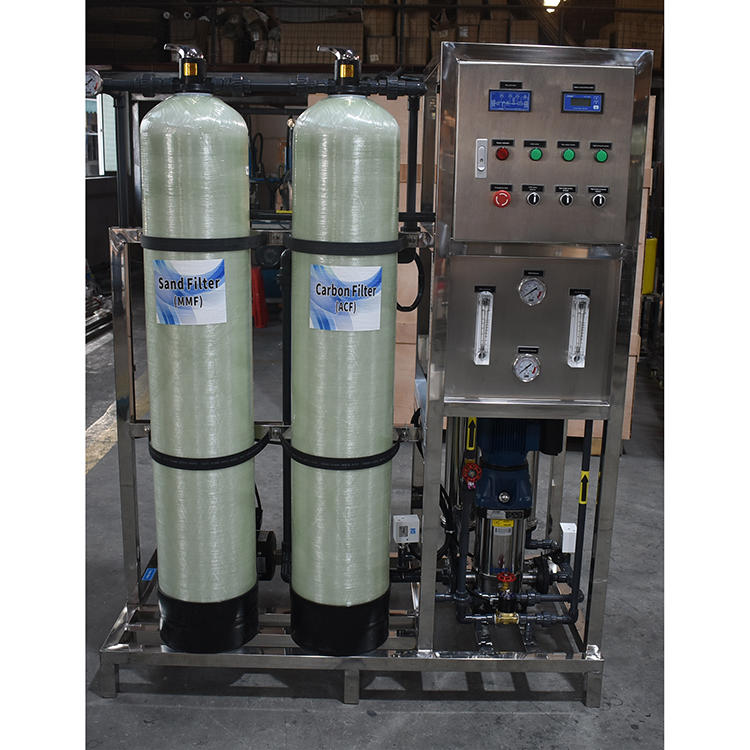 500LPH purify ro system manufacturer borehole water treatment system
