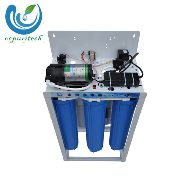 product-Ocpuritech-400GPD Commercial RO water plant-img