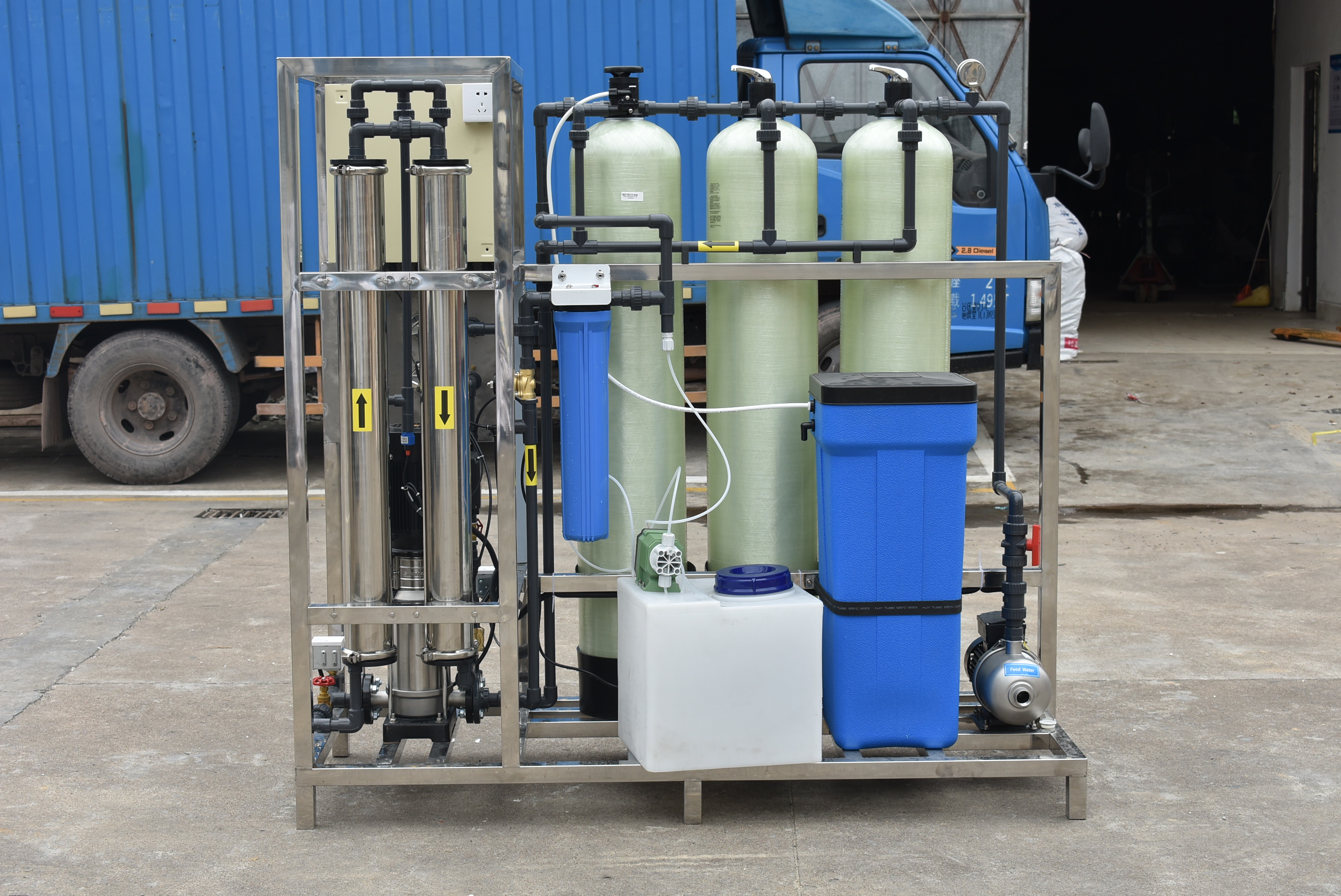product-Industrial Reverse Osmosis Drinking Water Purification System RO Pure Water Treatment Filtr-1