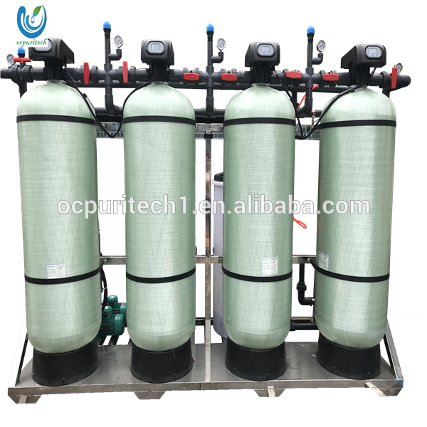 Portable reverse osmosis water treatment storage tank plant for industry