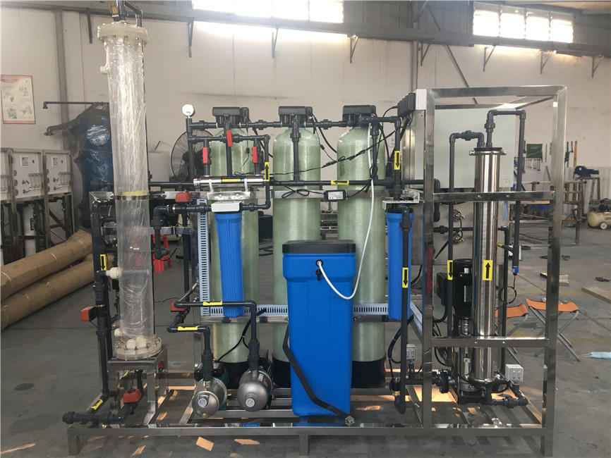 product-250 LPH reverse osmosis water treatment mixed bed system ro plant price-Ocpuritech-img-1