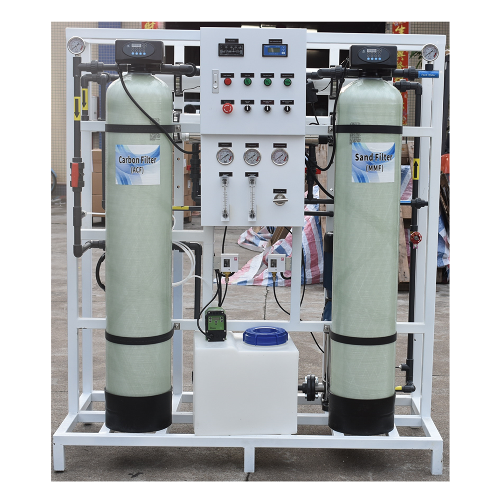 Guangzhou Drinking Water Purification Machines Industrial RO Plant 500LPH